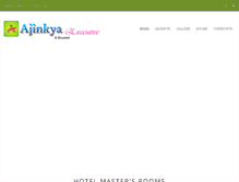 Tablet Screenshot of ajinkyaexecutive.com